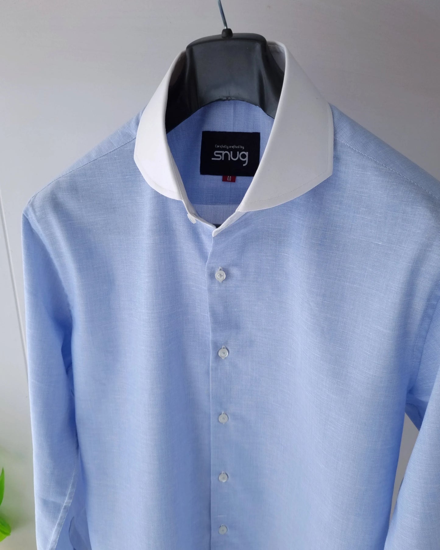 Unwind In Style: The Linen Chambray Comfort Redefined - Snug