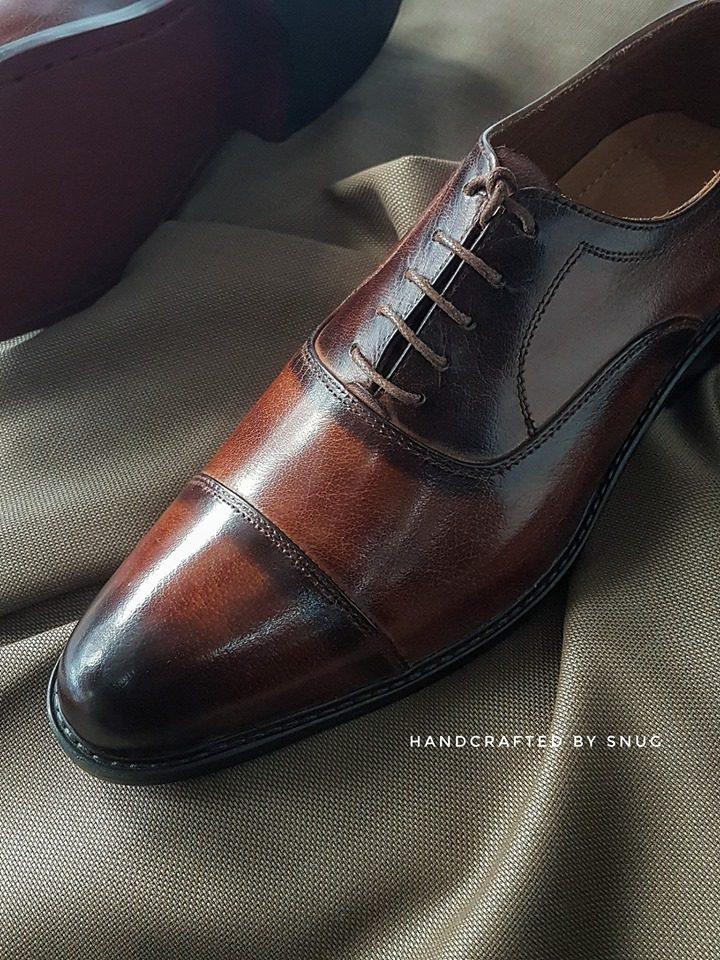 Brown Cap toe - Snug
