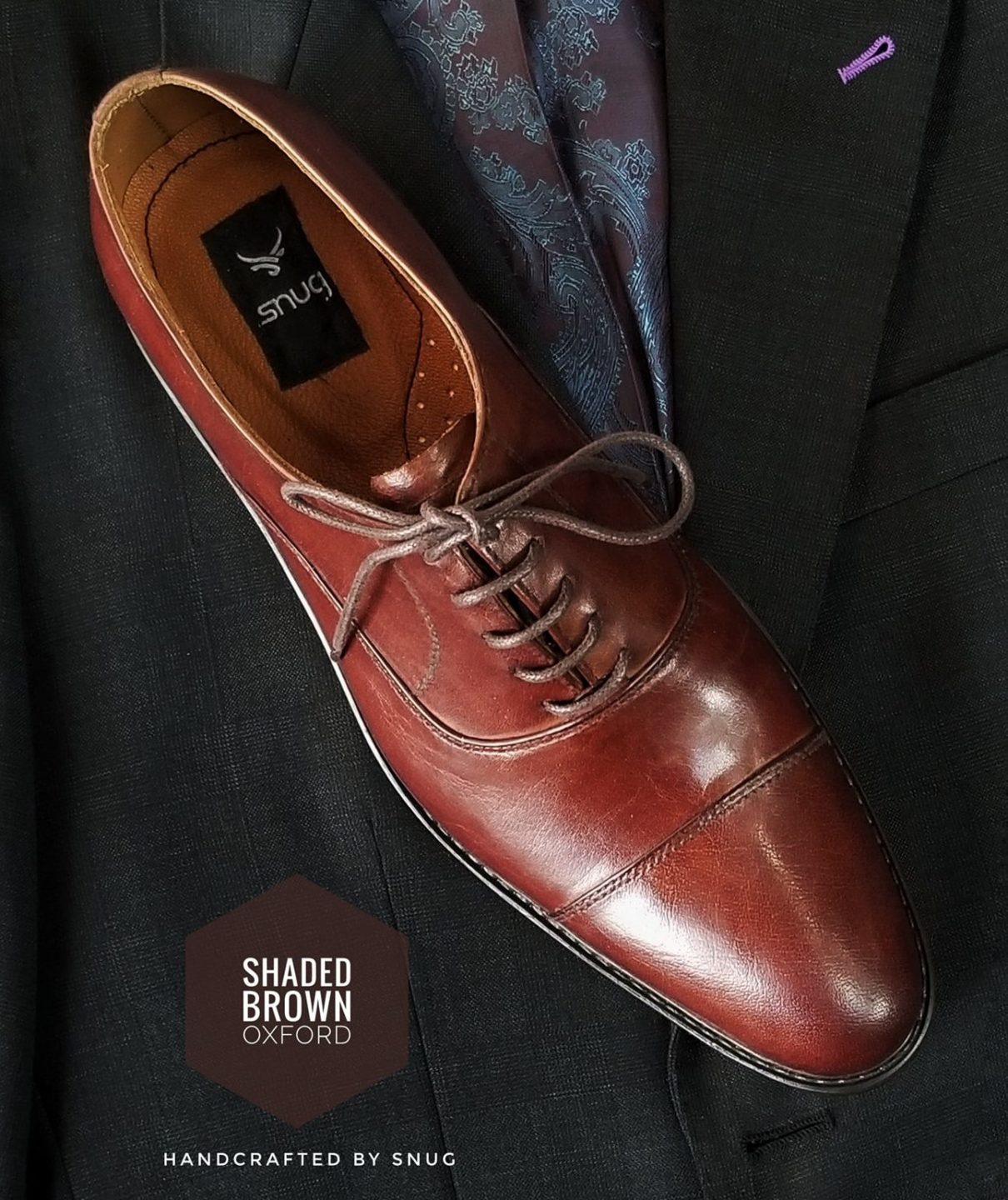 Redish Brown Oxford