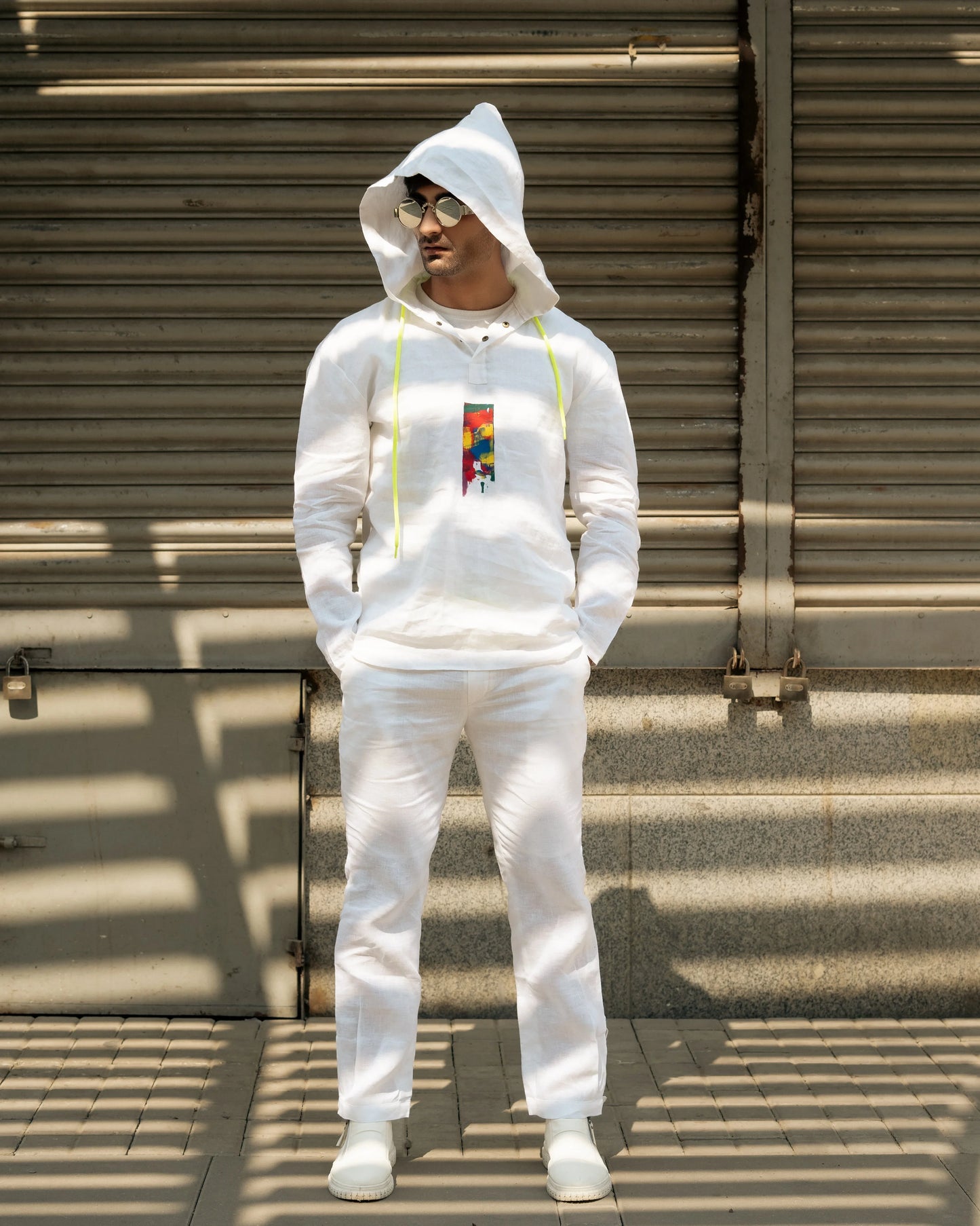 Linen Hoodie Co-ord Set. - Snug