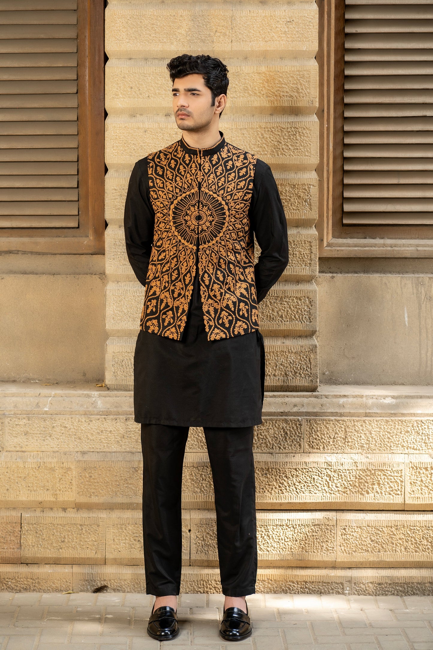 Rustic Embroidered Waistcoat - Needlework Nirvana