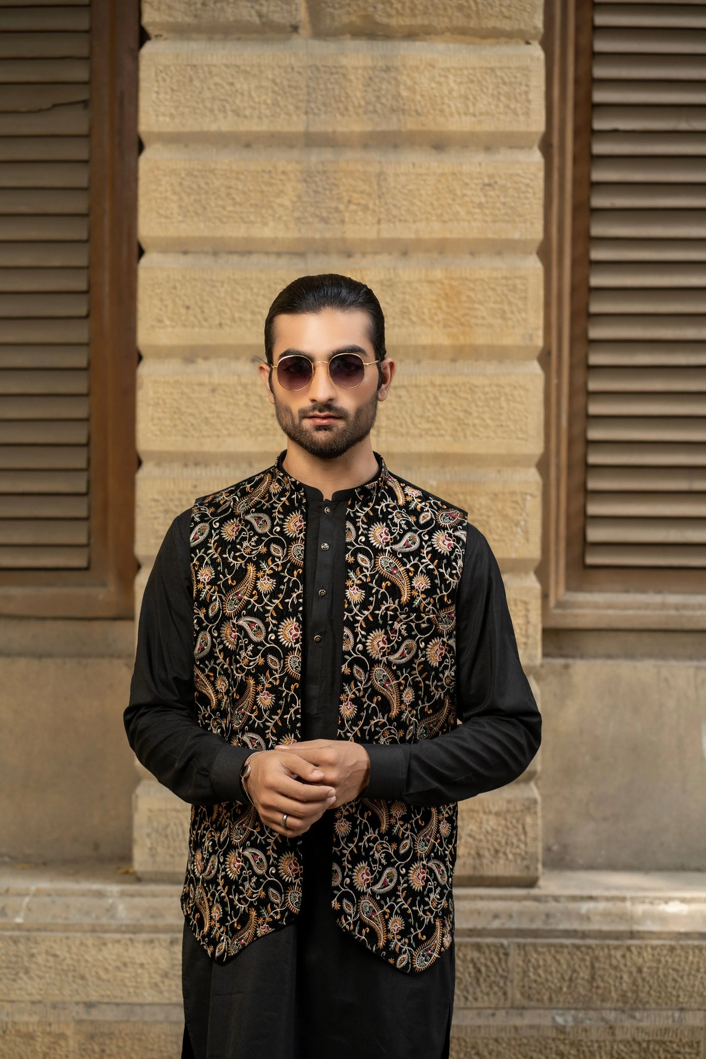 Multi Embroidered Waistcoat - Needlework Nirvana - Snug