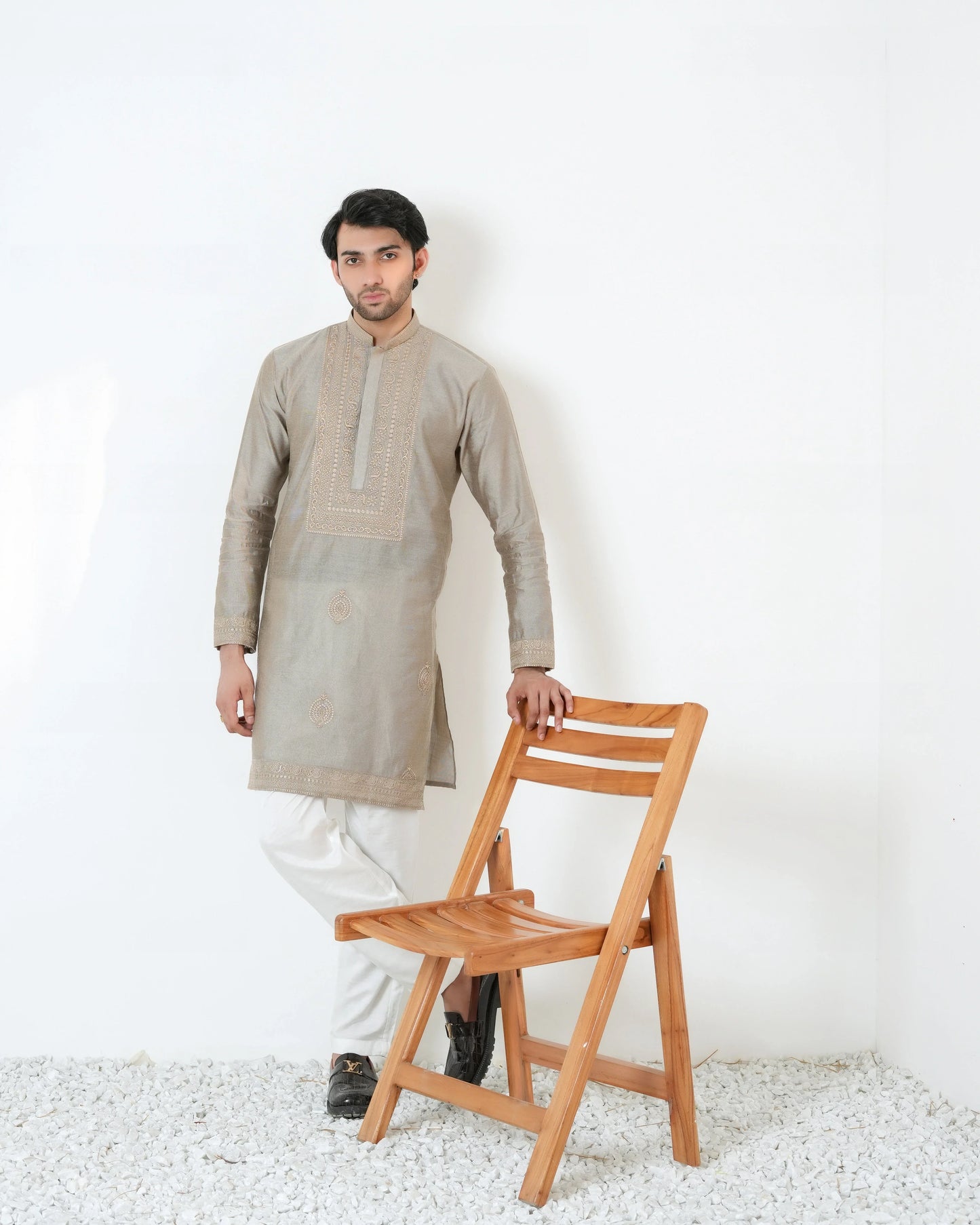 Regal Embroidered Kurta Set – Wedding Edition by Snug - Snug