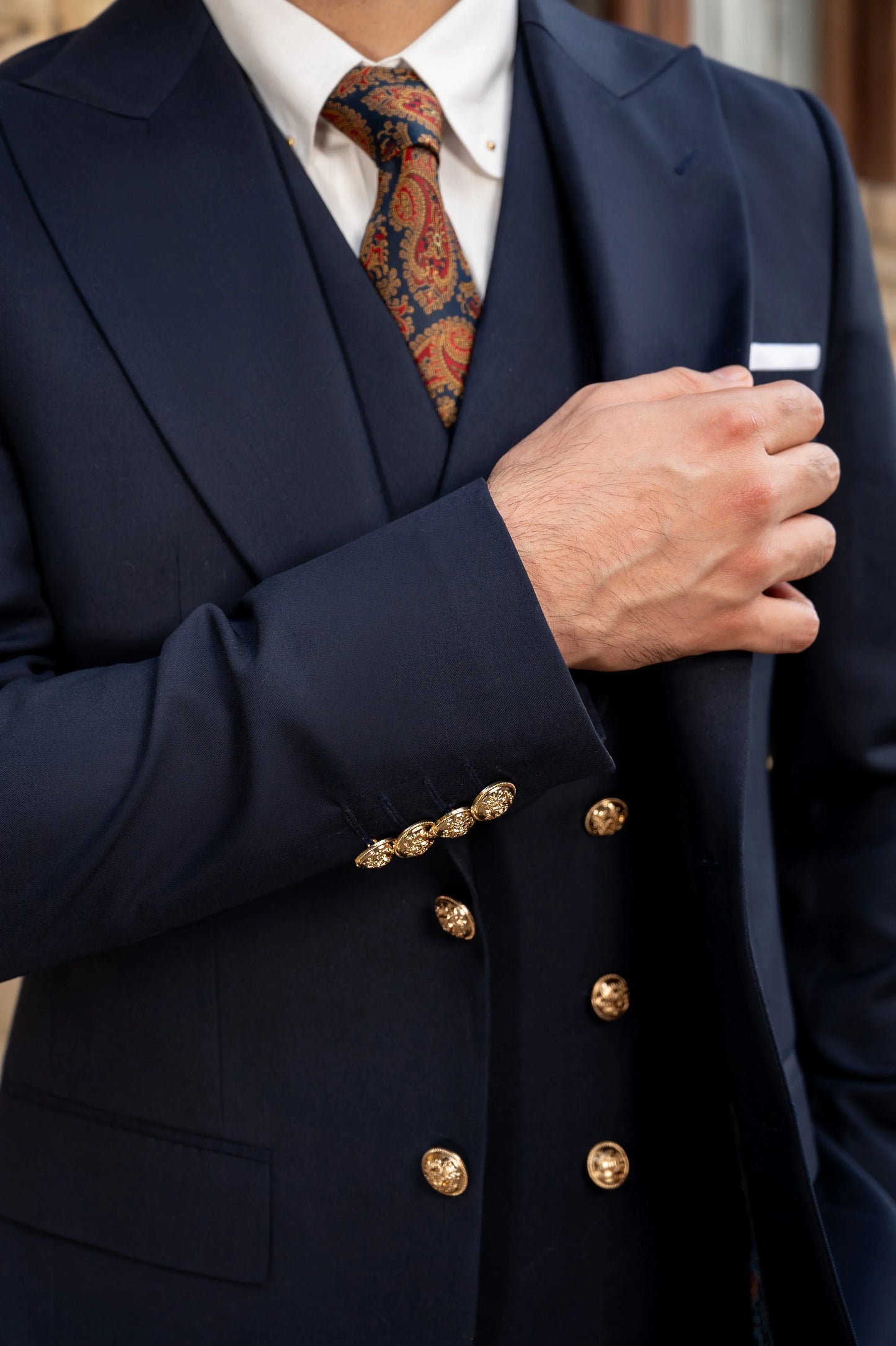 Navy Mastery: Snug's Triple Suit Splendor - Snug