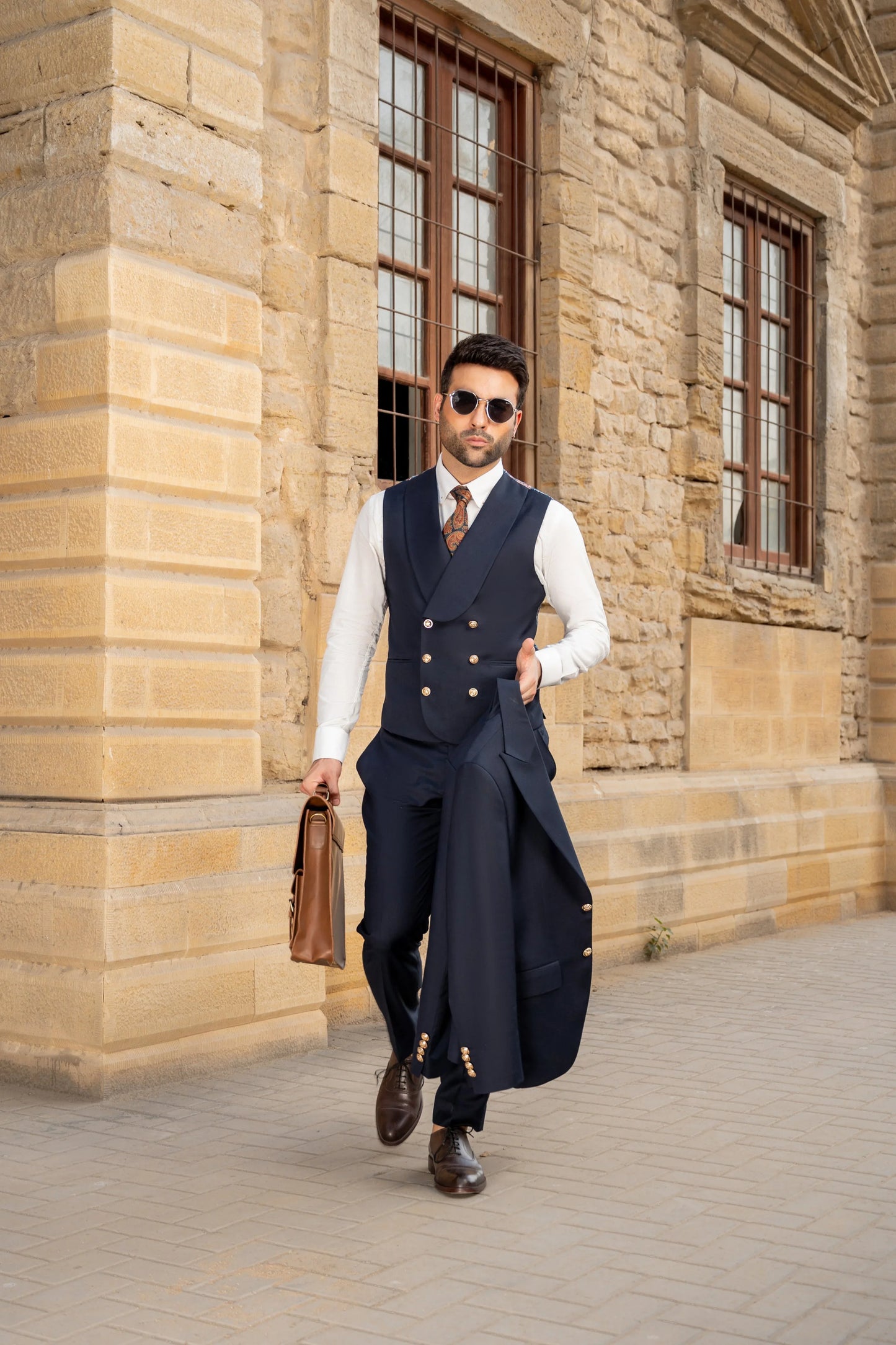 Navy Mastery: Snug's Triple Suit Splendor - Snug