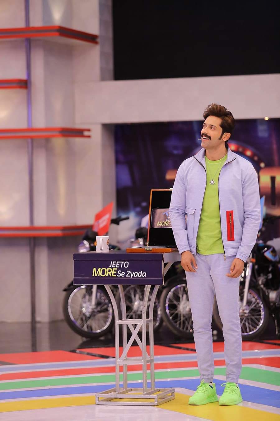Sky Blue Linen Bomber Suit