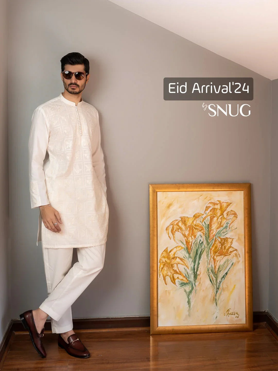 Classic Blooms: Snug's Embroidered Chic. - Snug