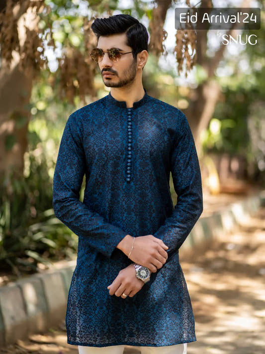 Needlework Marvels: Snug's Exclusive Embroidered Kurta Trouser Series. - Snug