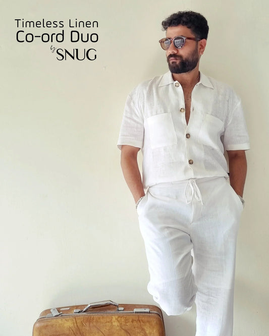 Timeless Linen Co-ord Duo by Snug. - Snug