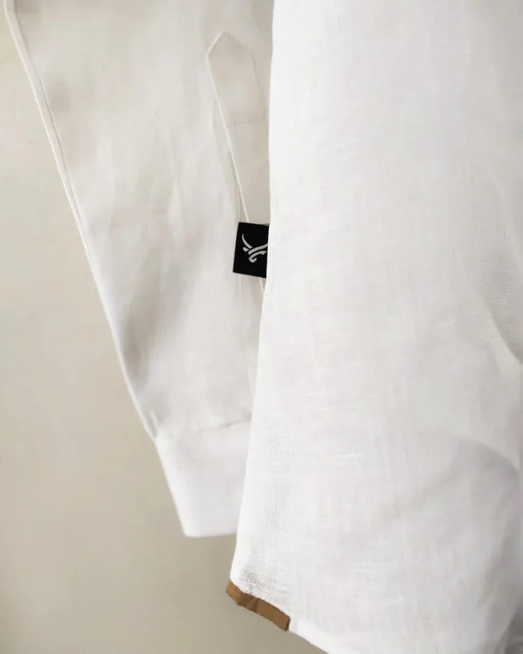 Irish Linen Shirt-Kurti With 'S' Logo. - Snug