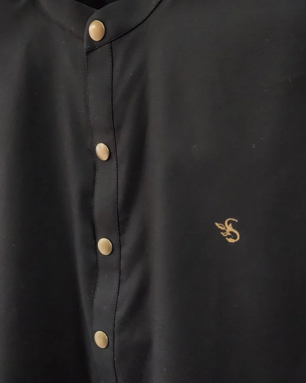 Irish Linen Shirt-Kurti With 'S' Logo. - Snug