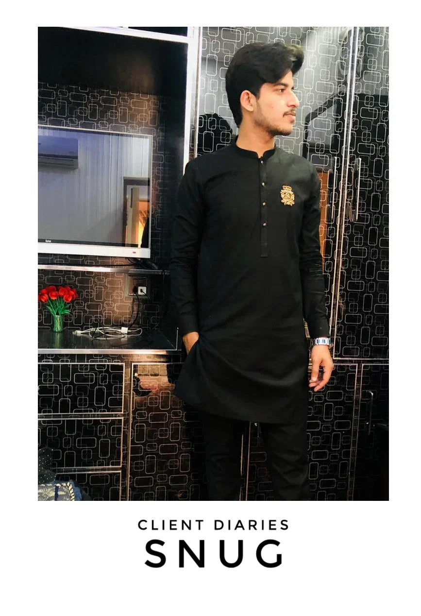 Embroidered Bee Burgundy K-Trouser - Snug