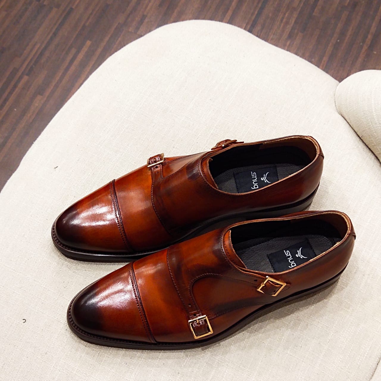 Double Monk Shoes