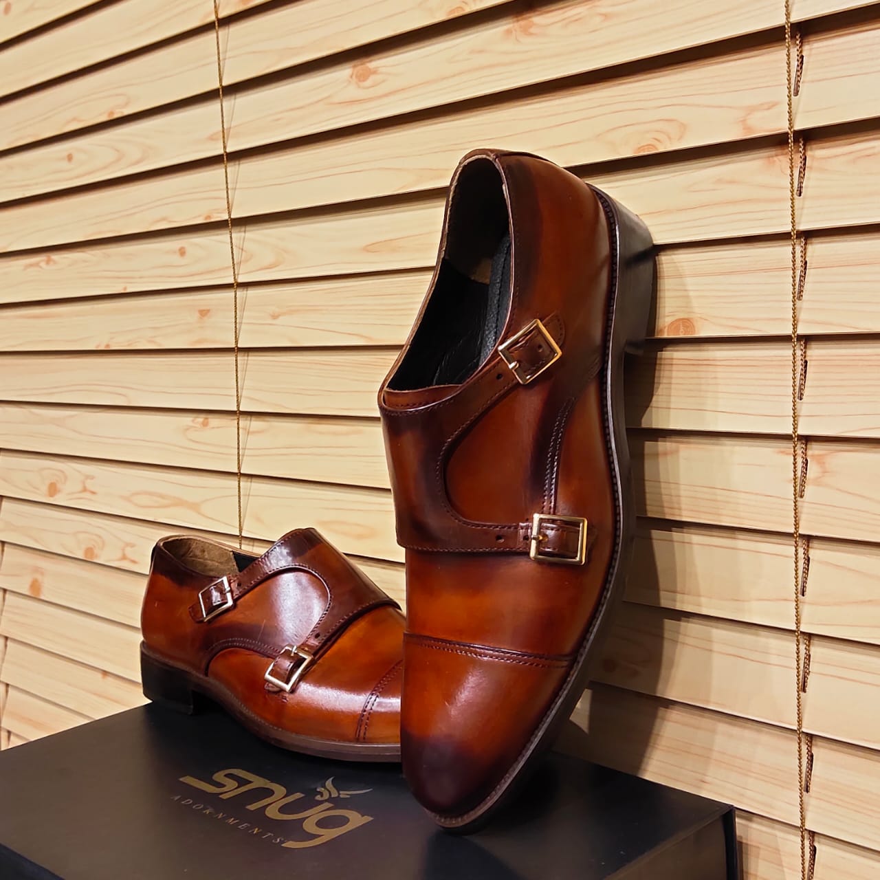 Double Monk Shoes