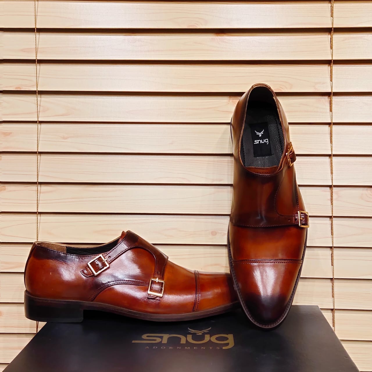 Double Monk Shoes