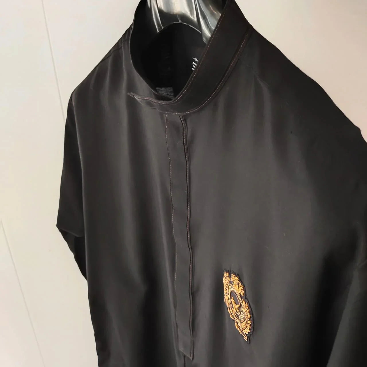 Silk Cotton Kurta Trouser With Gold Dust Waistcoat - Snug