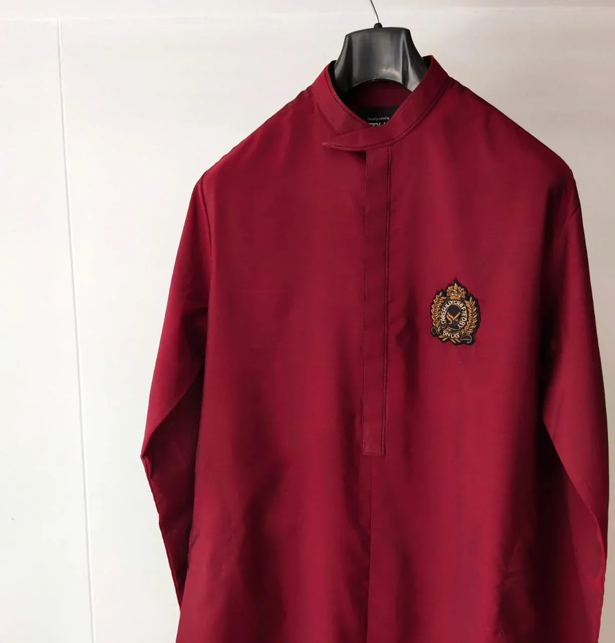 Silk Cotton Kurta Trouser With Gold Dust Waistcoat - Snug