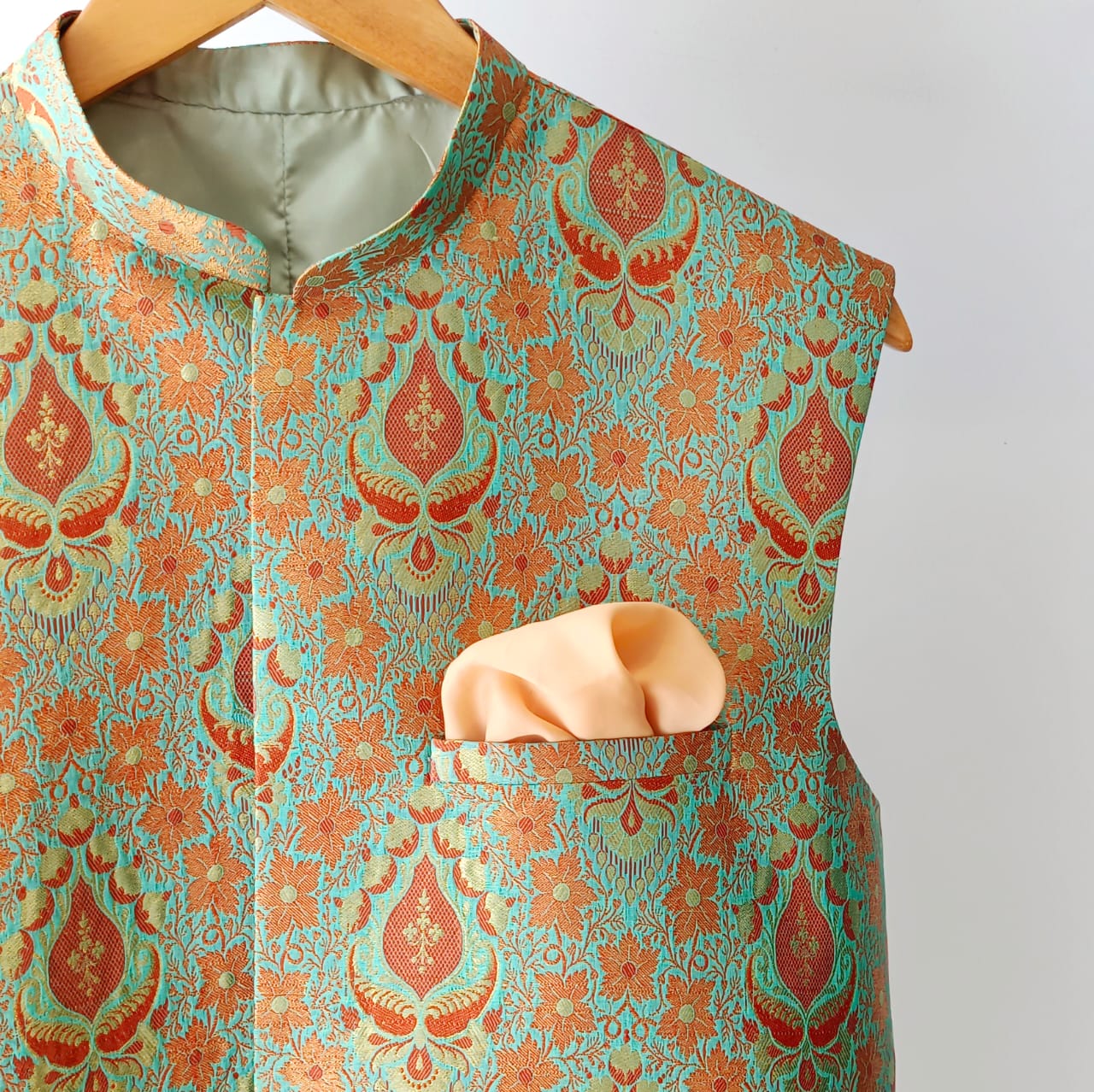 Turquoise Waistcoat
