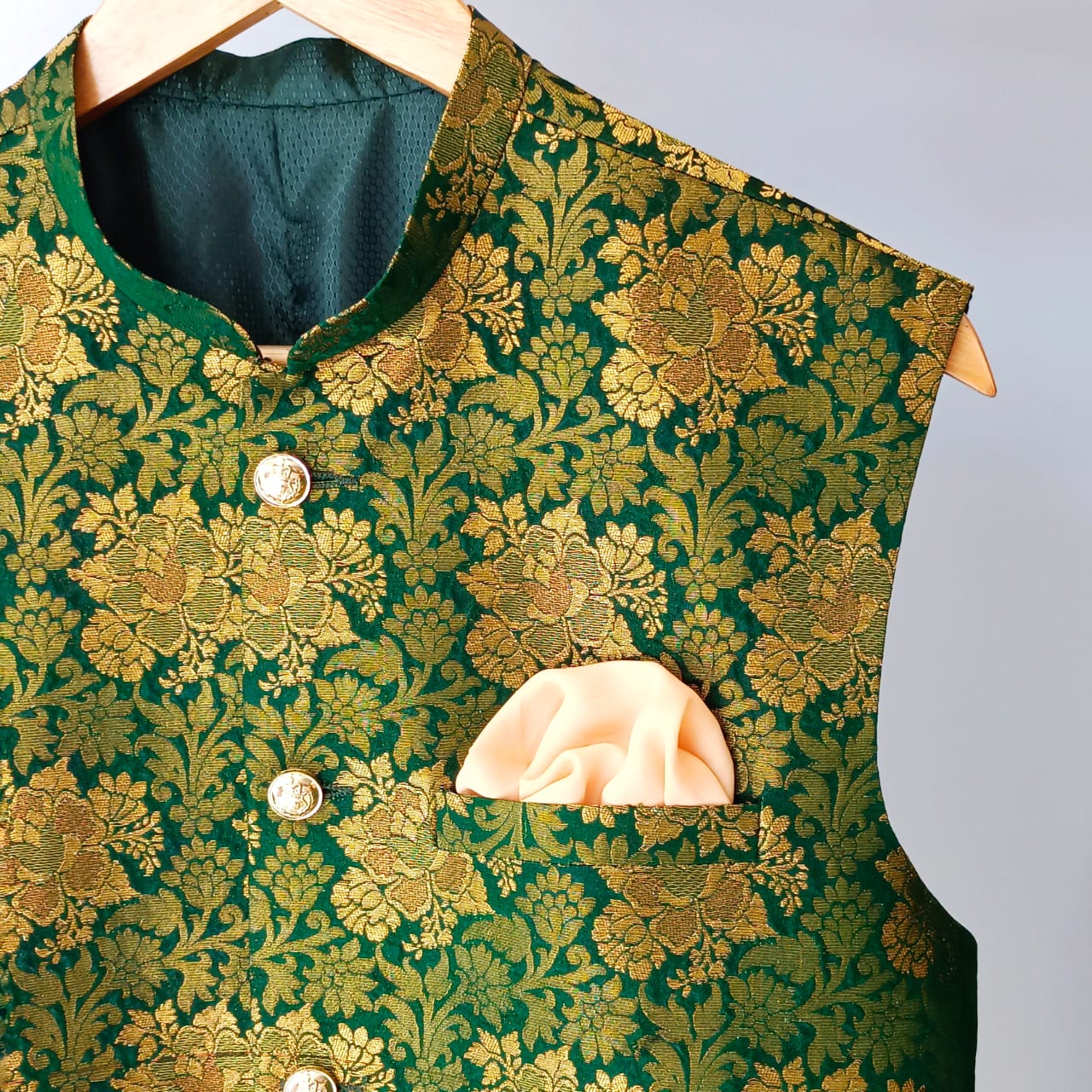 Bottle Green Waistcoat