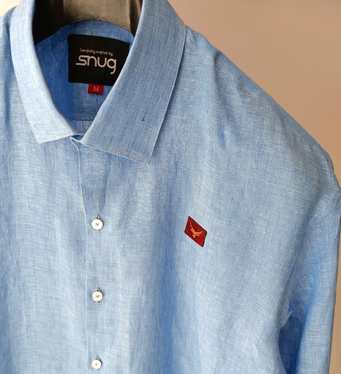Police Strobe Linen Shirt - Snug