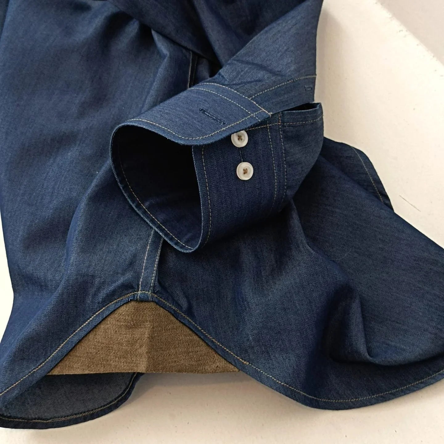 Denim Loose Pocket Shirt - Snug