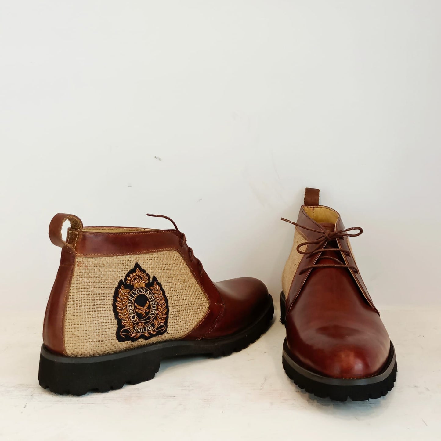 Embroidered Chukka Boot
