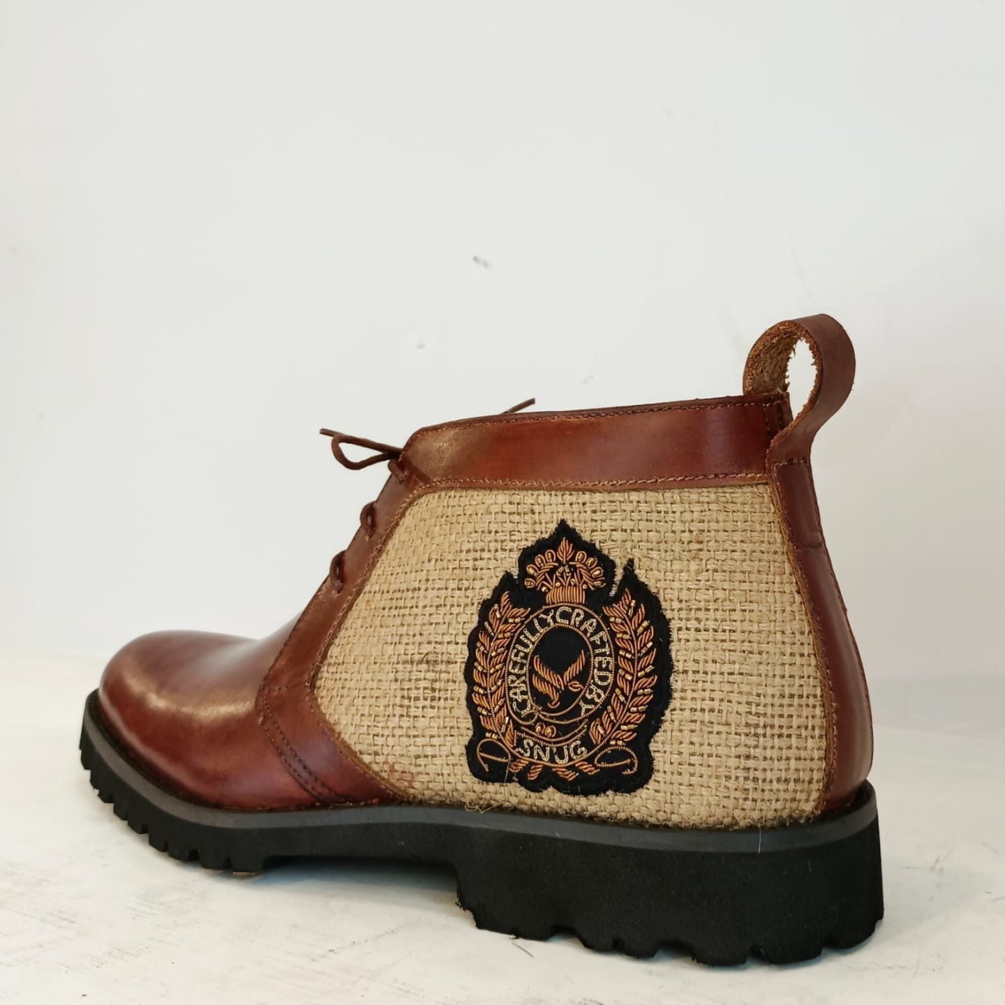 Embroidered Chukka Boot