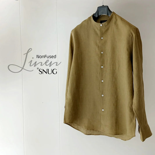 Non-Fused Linen Shirt - Snug
