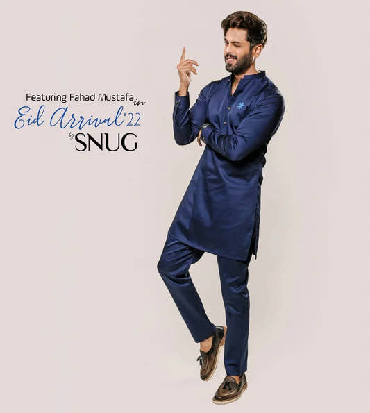 Egyptian Cotton Kurta Trouser With Sequin Waistcoat - Snug