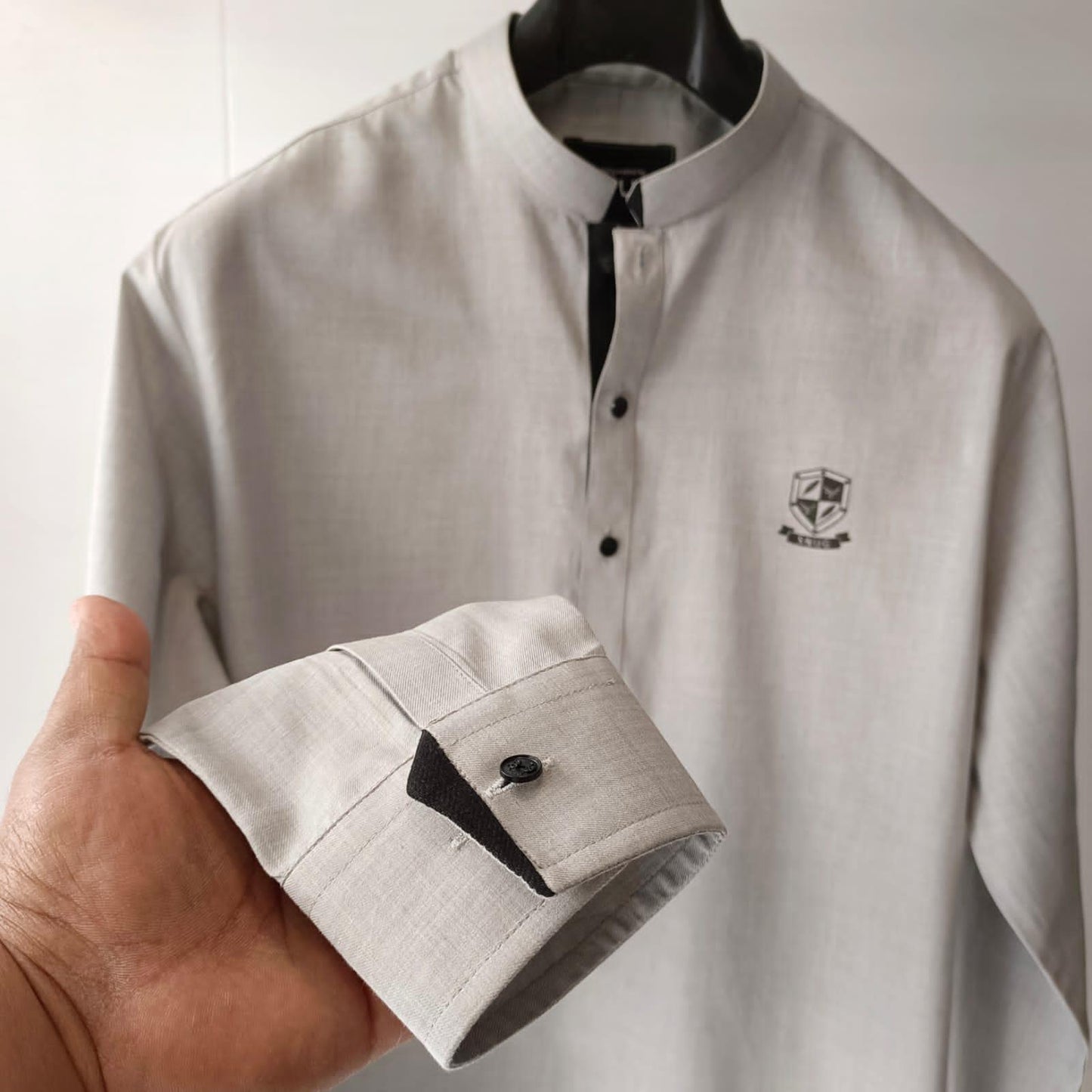 Cloud Grey K-Trouser with Nest Waistcoat. - Snug