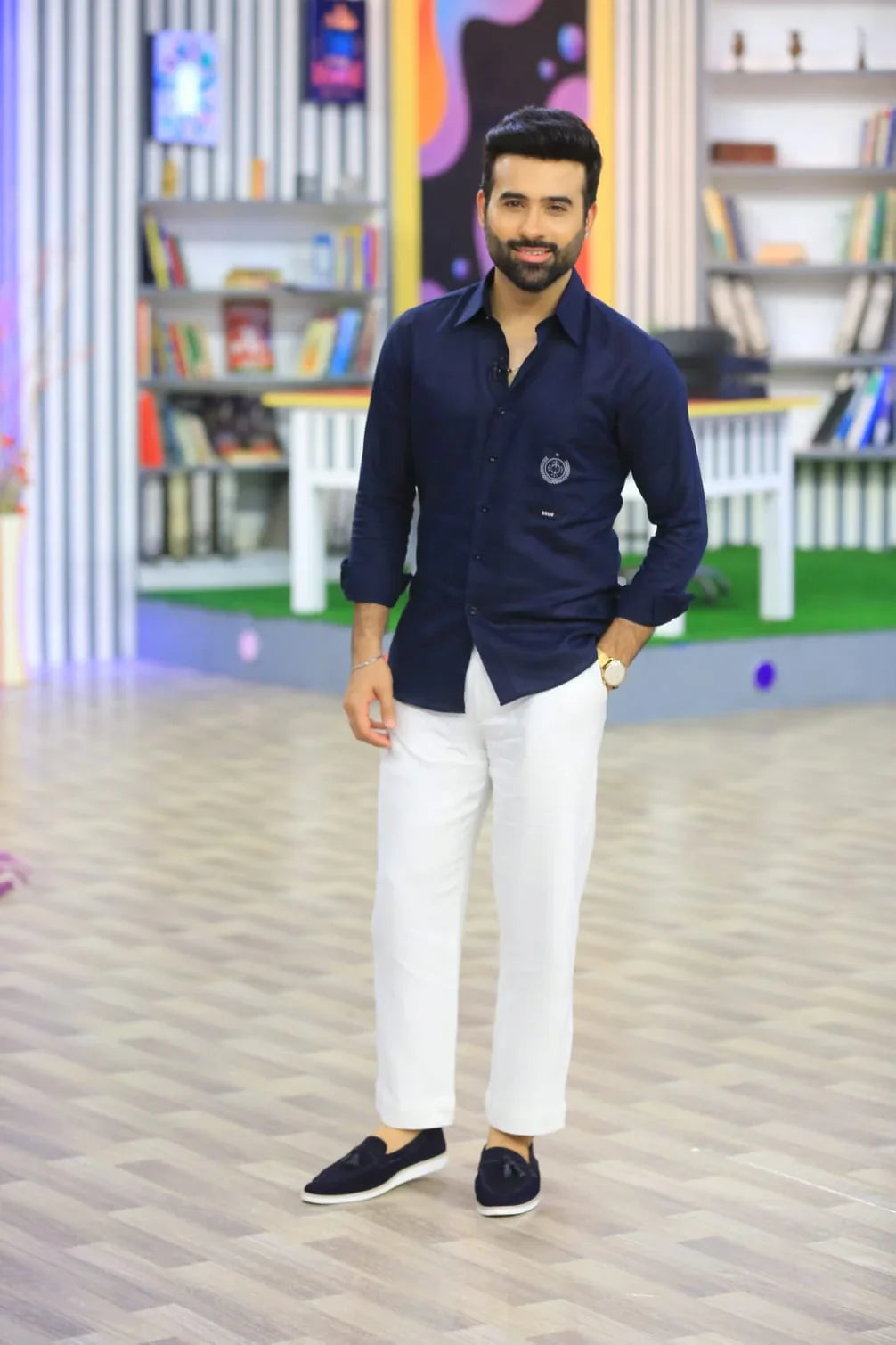 Broad Pocket Linen Cotton Shirt. - Snug