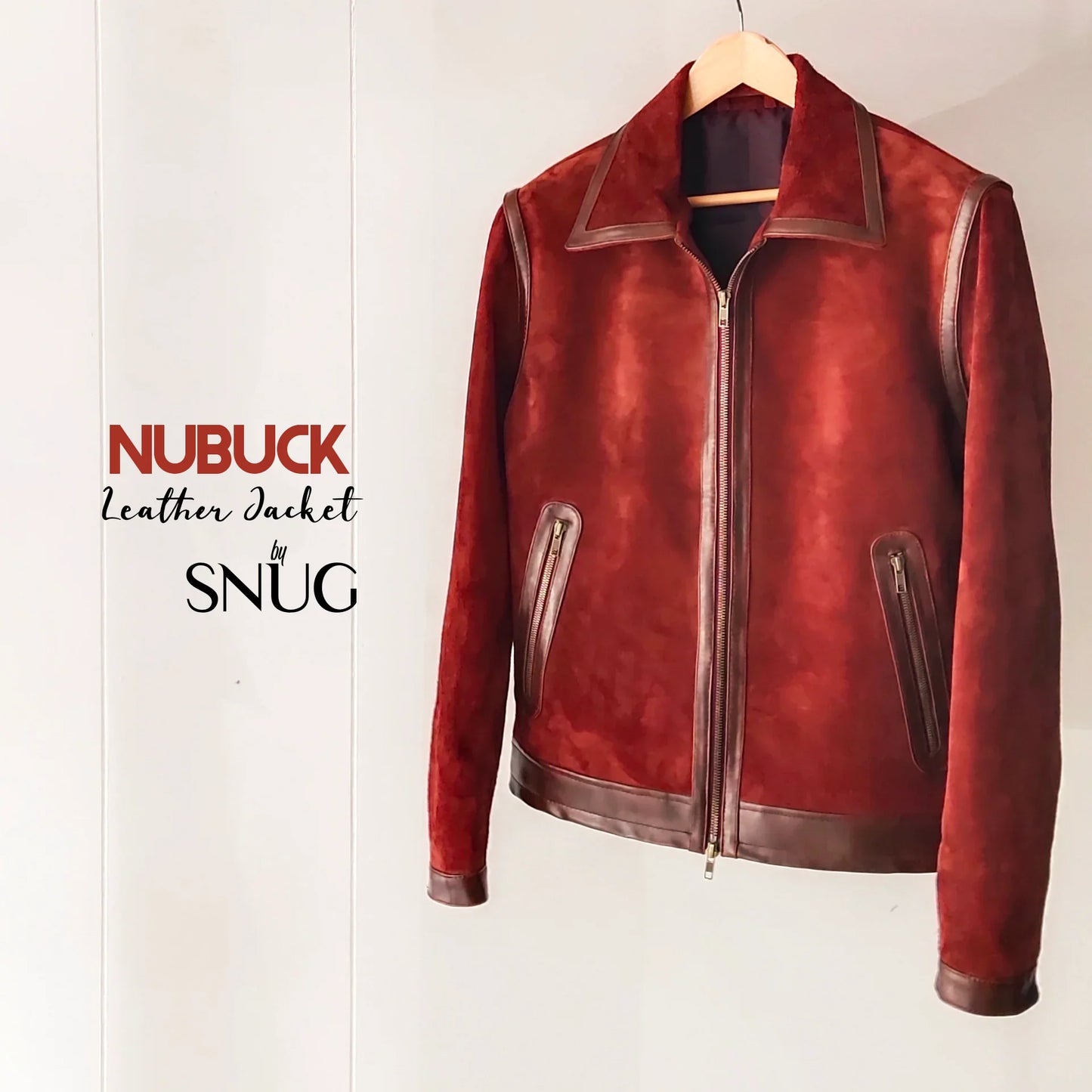 Retro Cow Leather Jacket - Snug