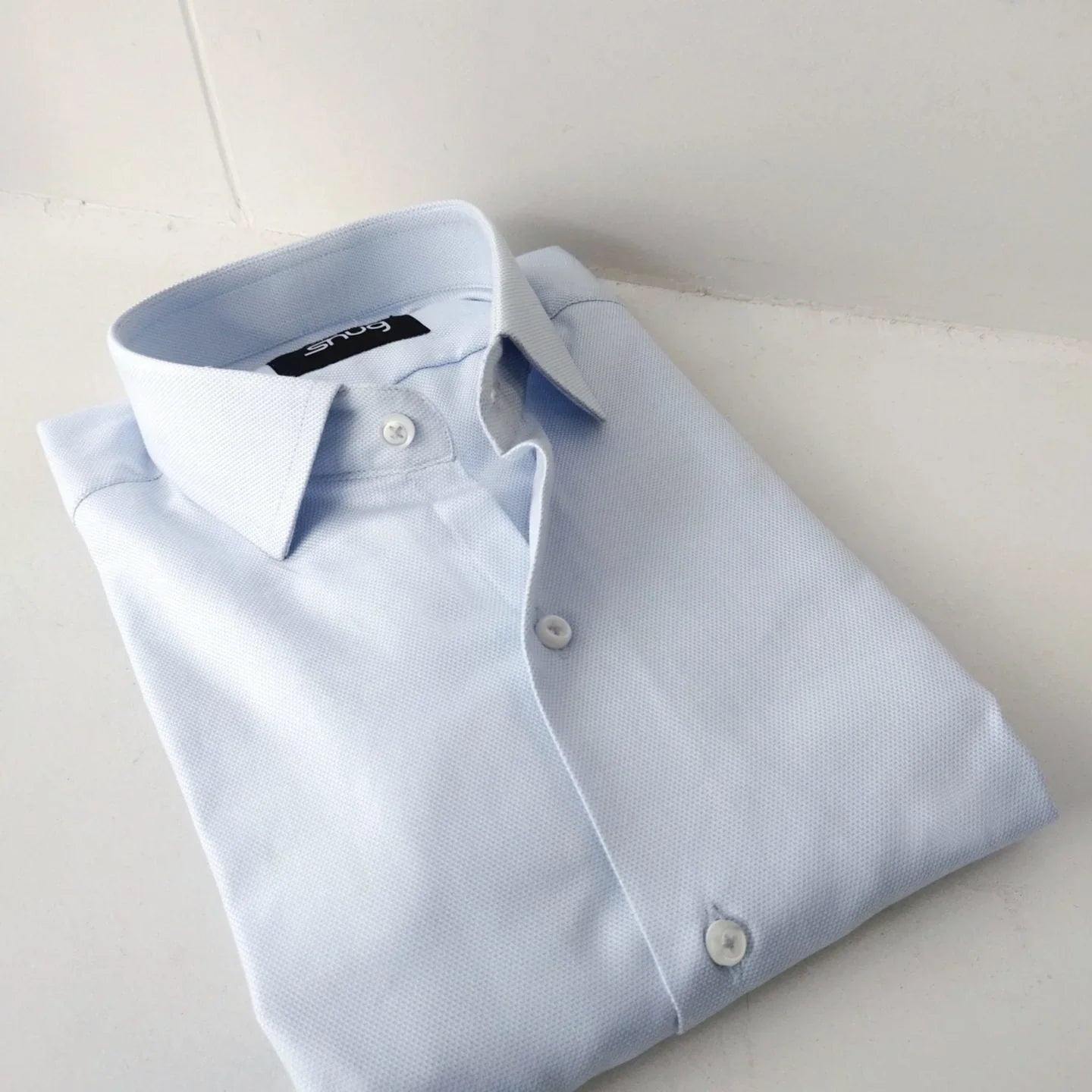 Alice Blue Formal Shirt - Snug
