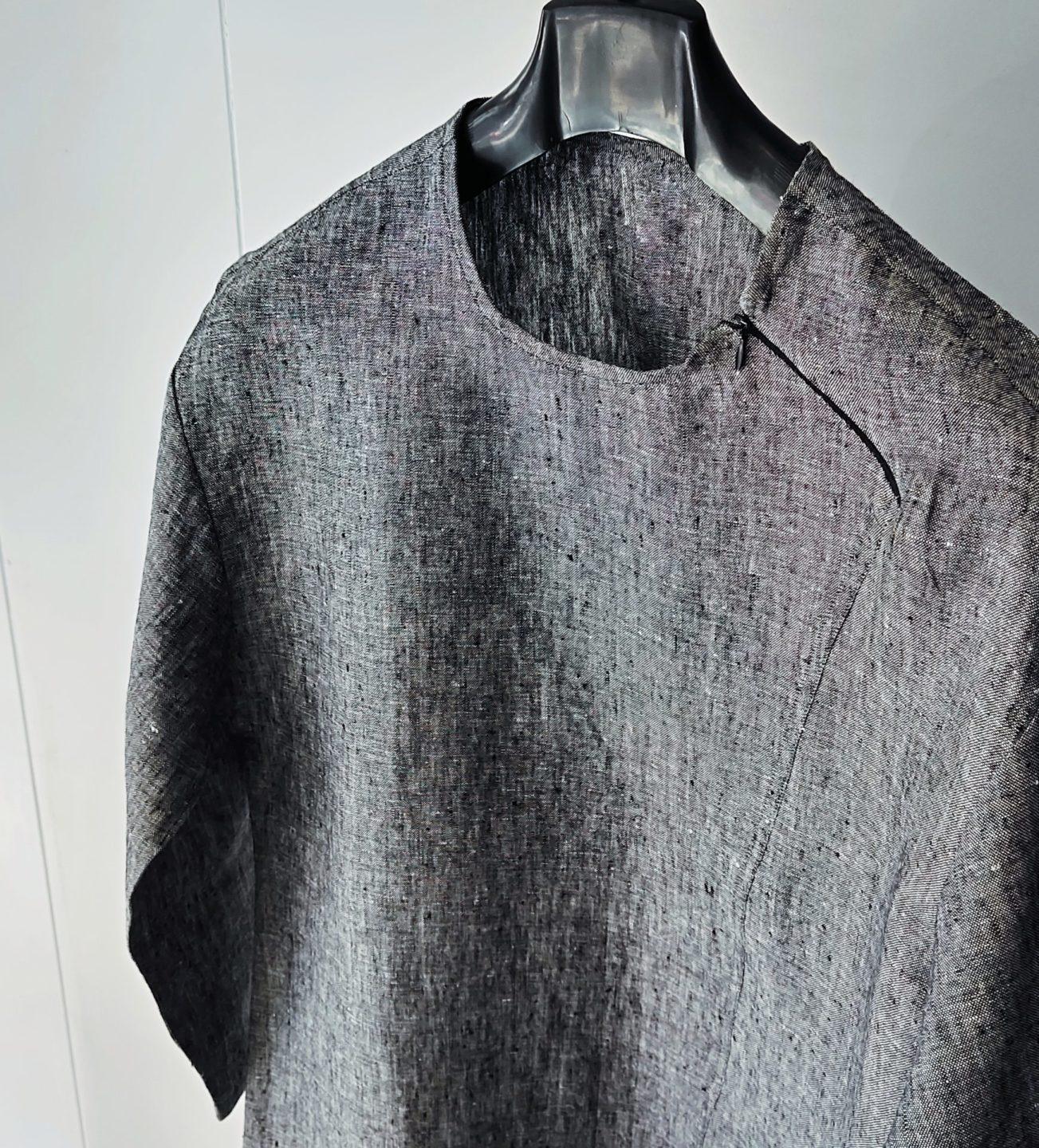 3 Quarter Sleeves Linen Shirt - Snug