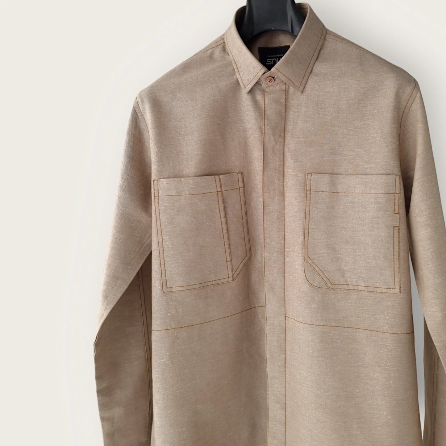 Beige Linen Shirt - Snug