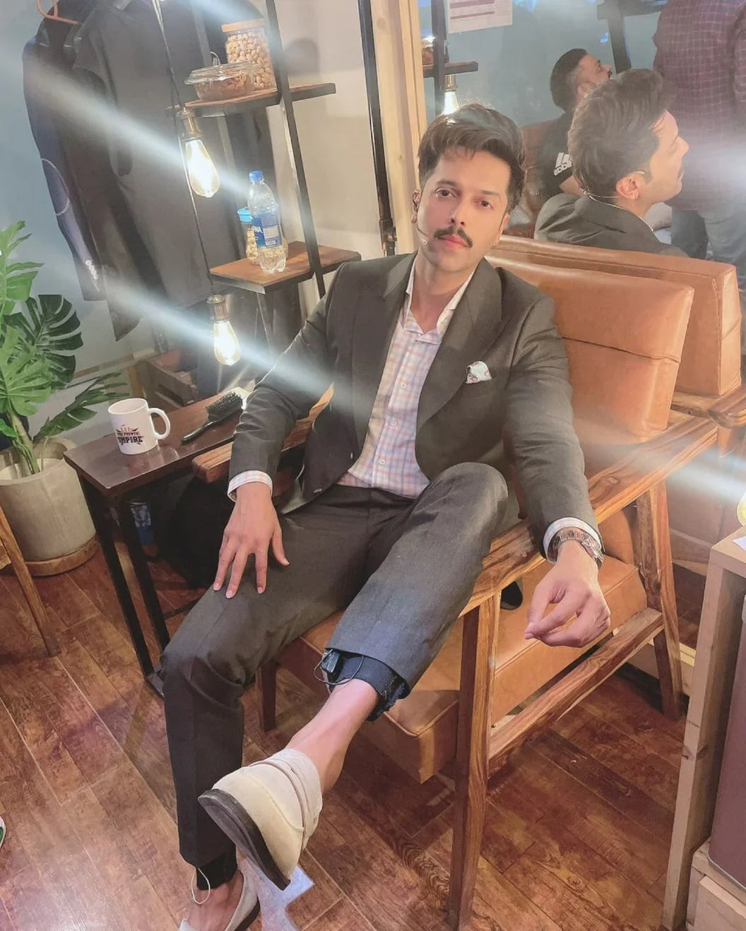 Charcoal Grey Suiting. - Snug