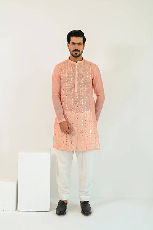 Sequins Kurta Trouser - Snug