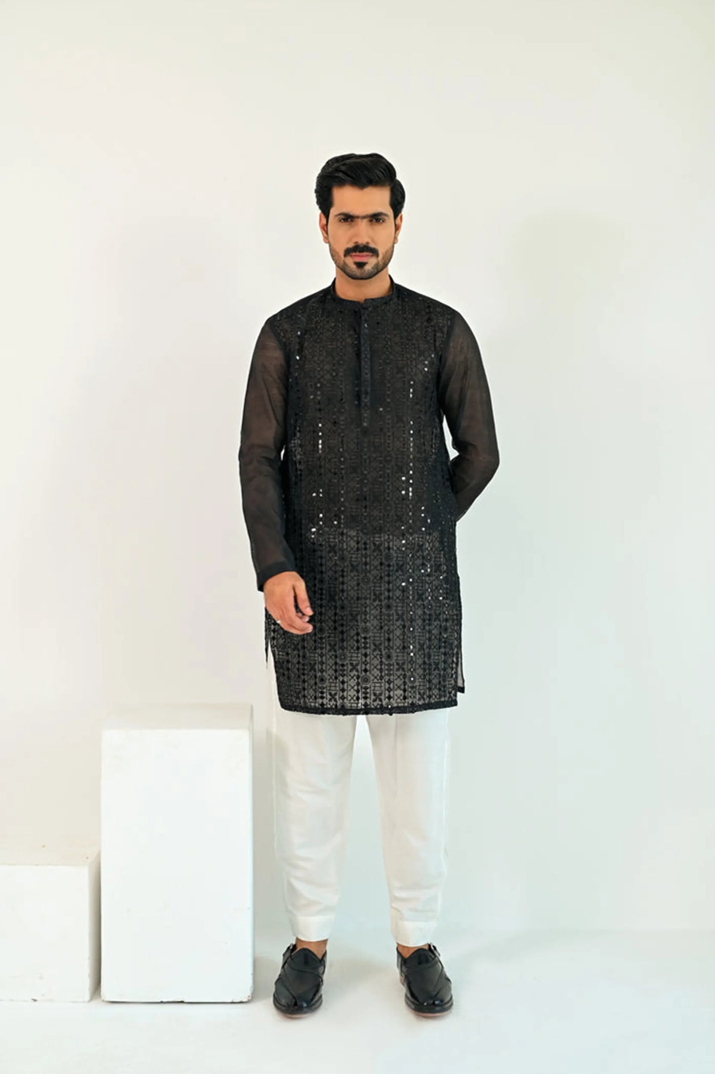 Sequins Kurta Trouser