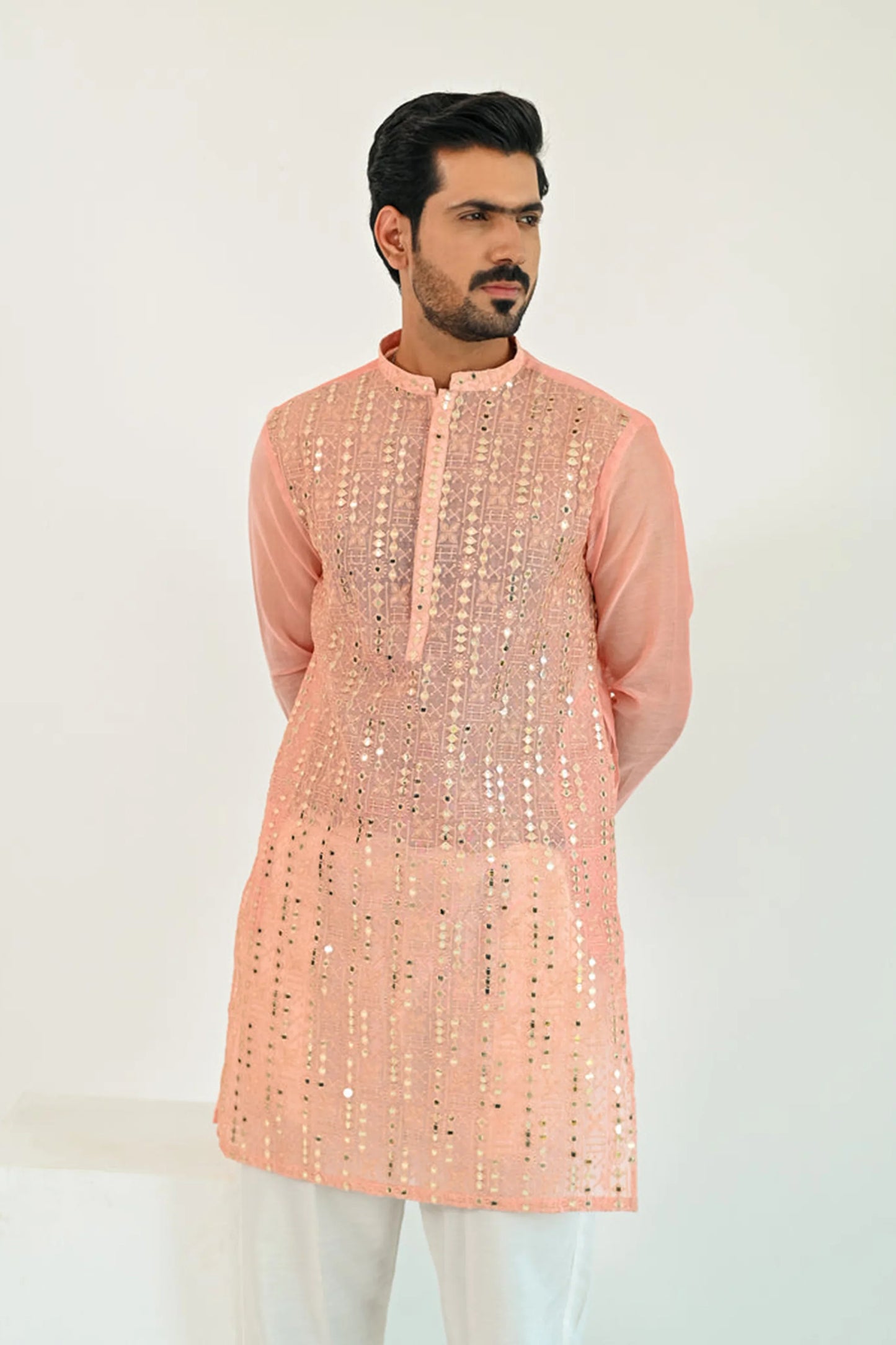 Sequins Kurta Trouser