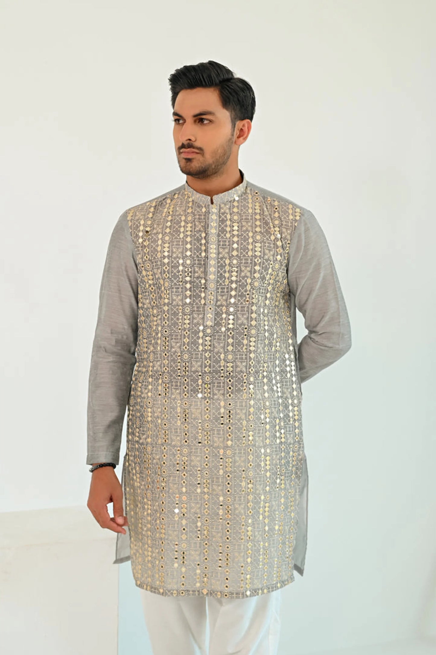 Sequins Kurta Trouser
