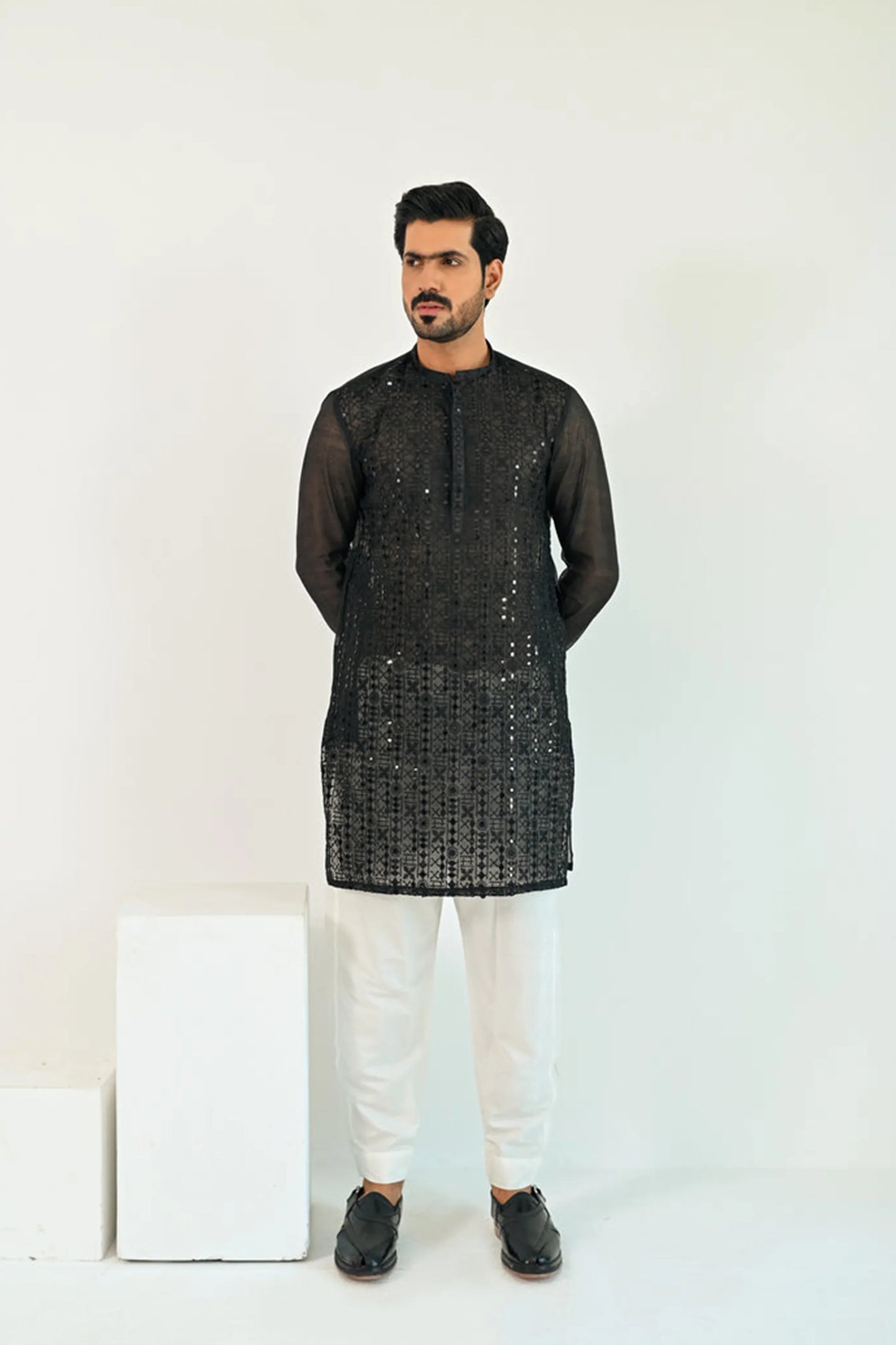 Sequins Kurta Trouser