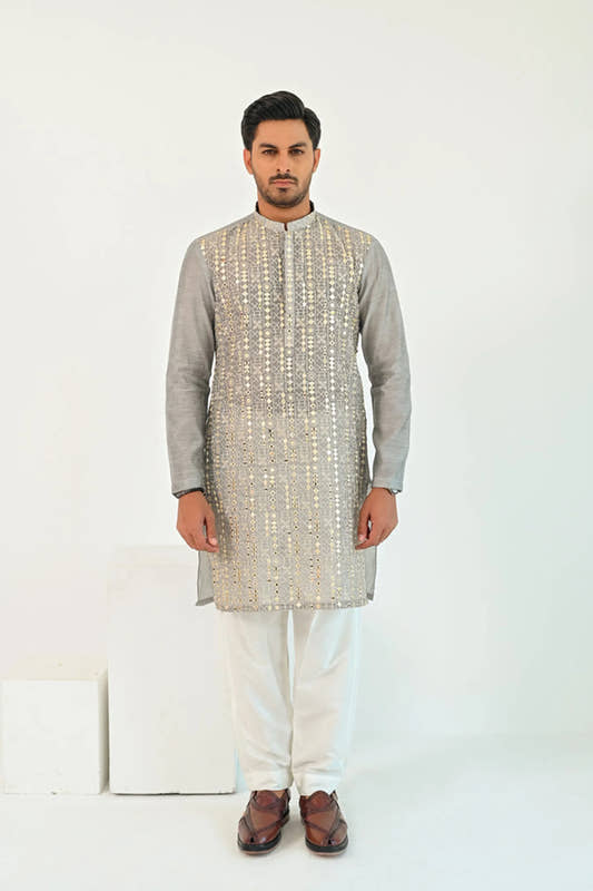 Sequins Kurta Trouser - Snug