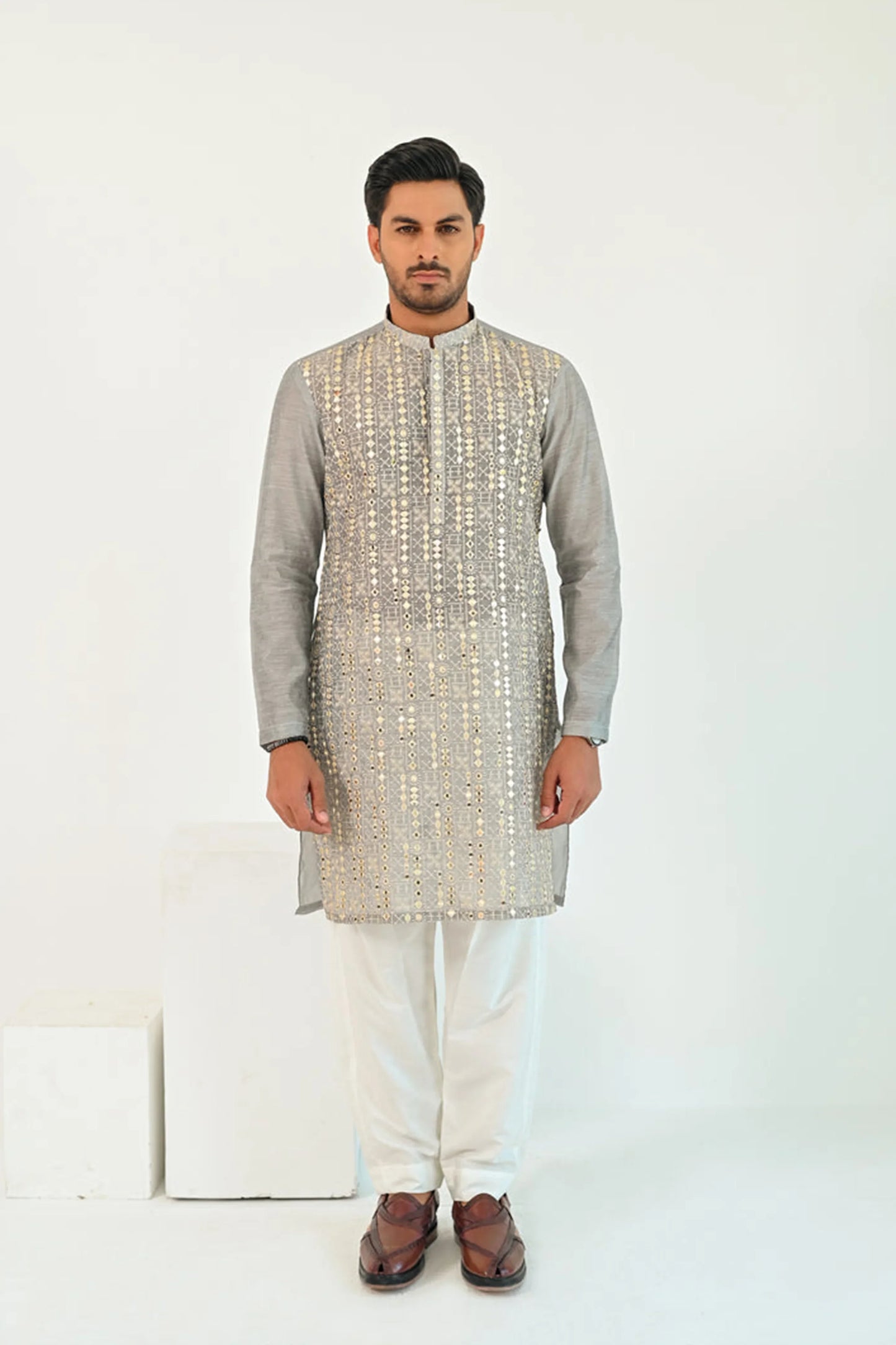 Sequins Kurta Trouser