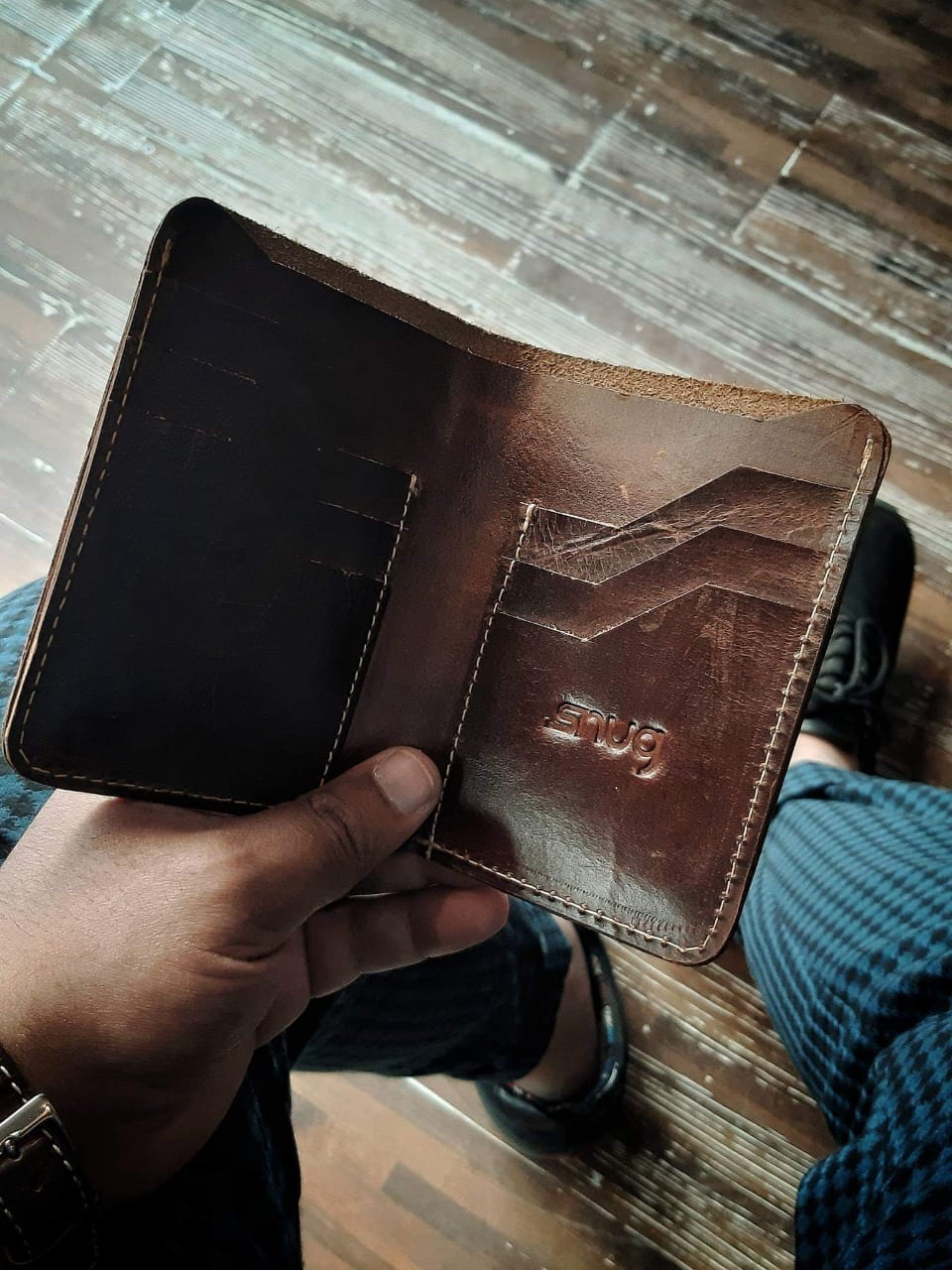 CEDAR-Cow Leather Wallet