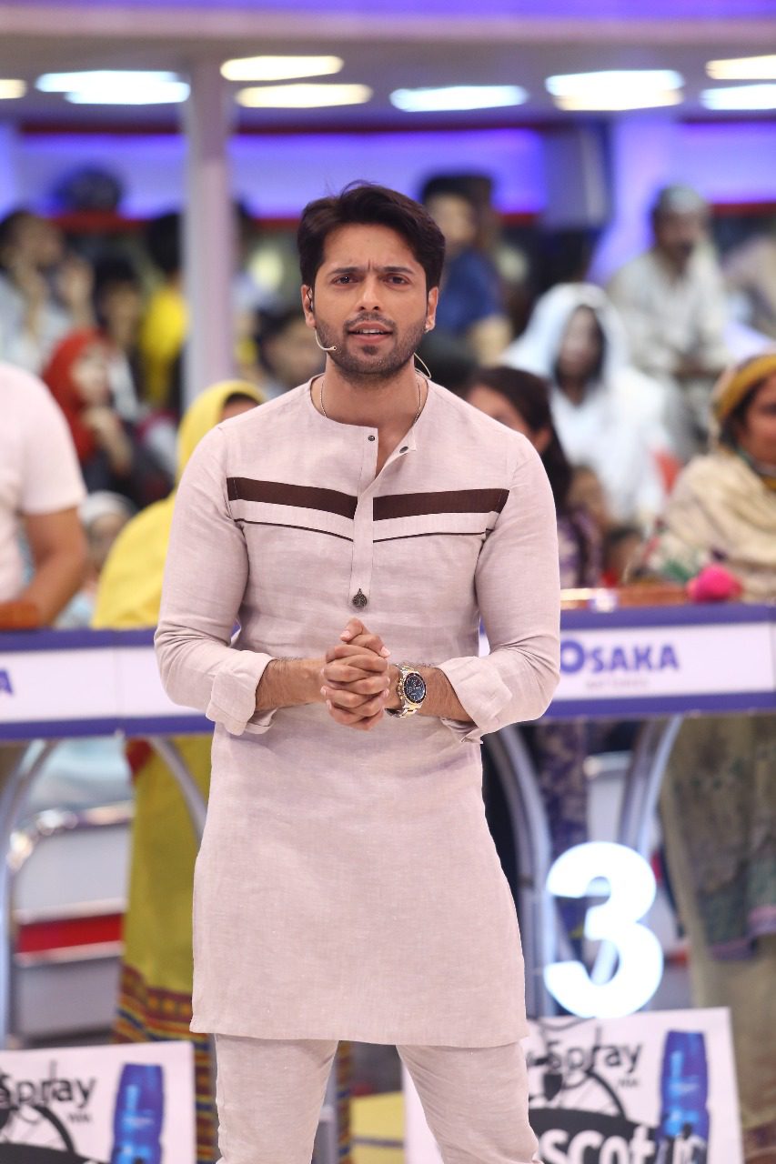 Beige Linen Kurta Trouser with Coin