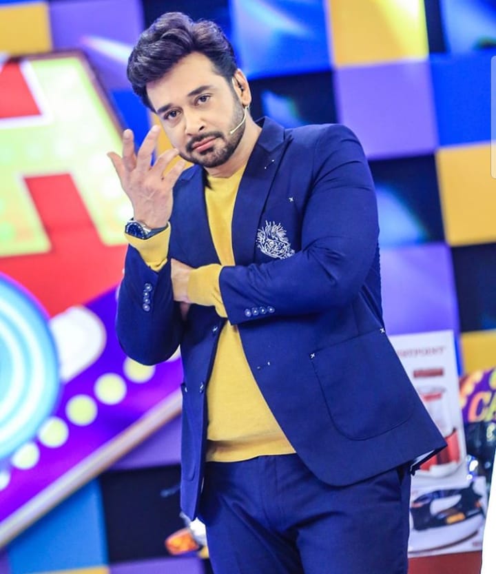 Faisal Qureshi Customized Embroidered Suit