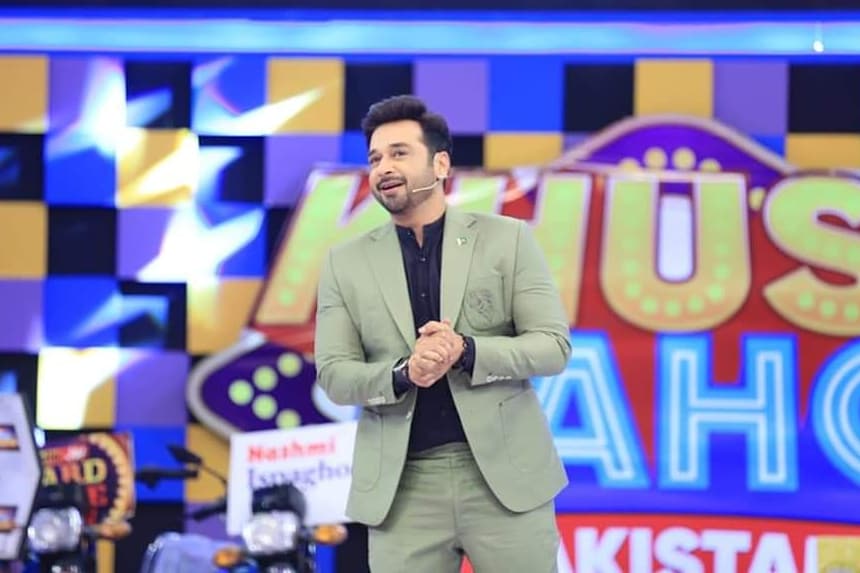 Faisal Qureshi Customized Embroidered Suit