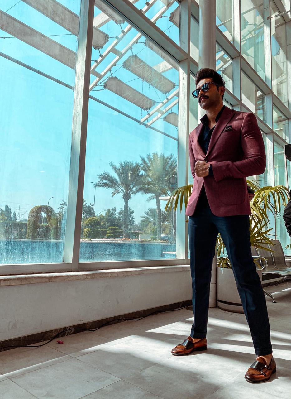 Burgundy Blazer - Snug