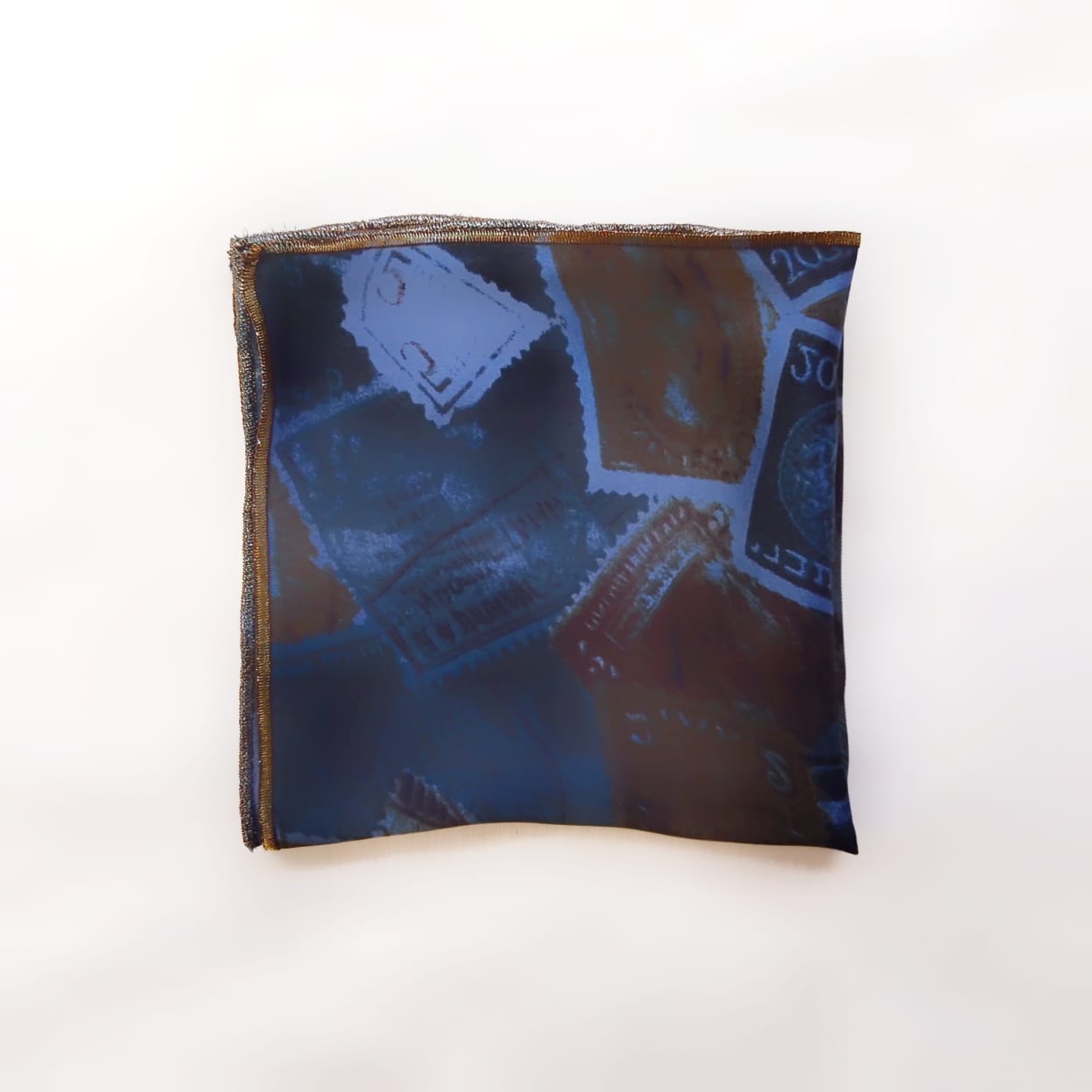Digitally Printed Silk Pocket Square By Snug
