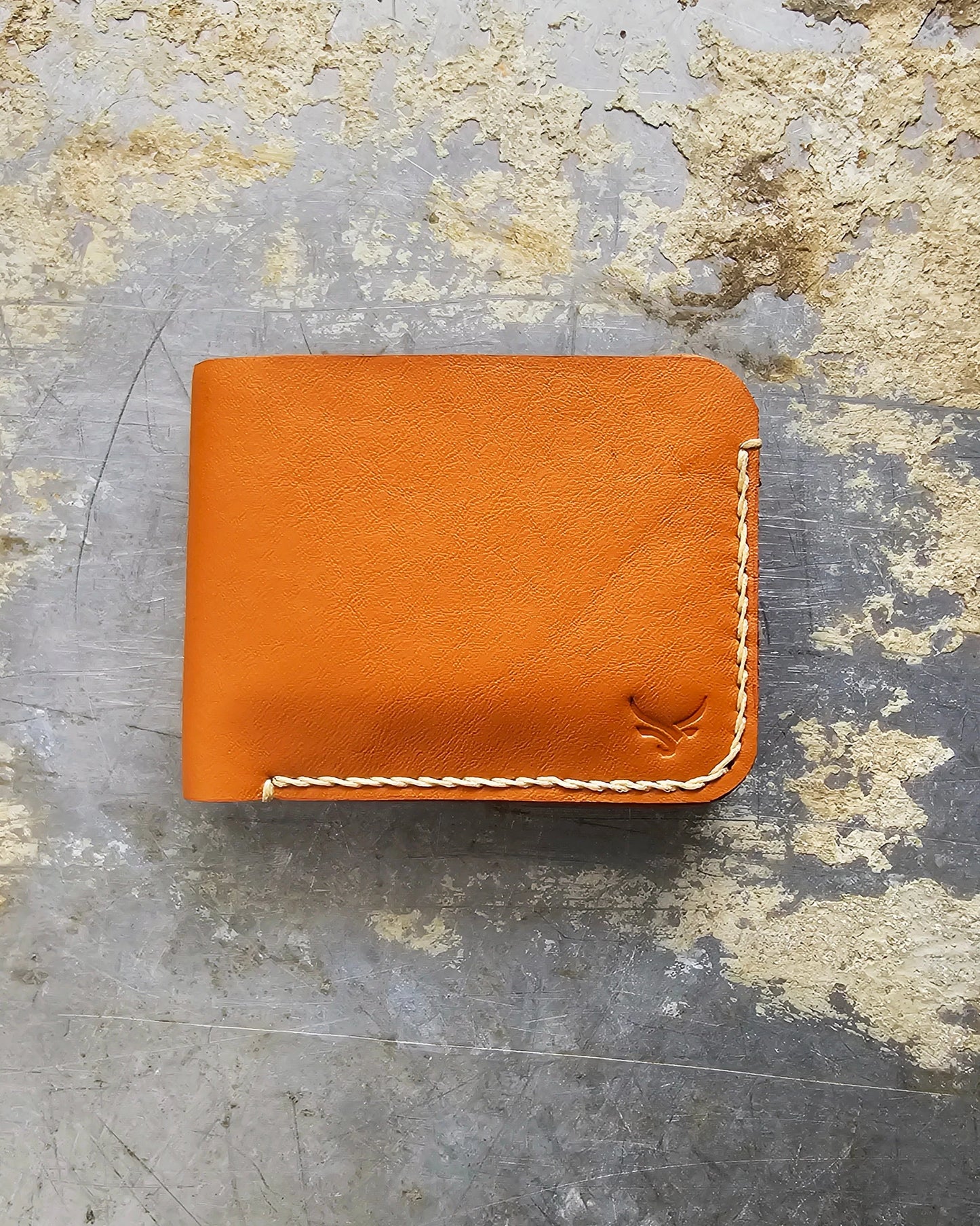 Hand-Stitched Cow Leather Wallet - Snug